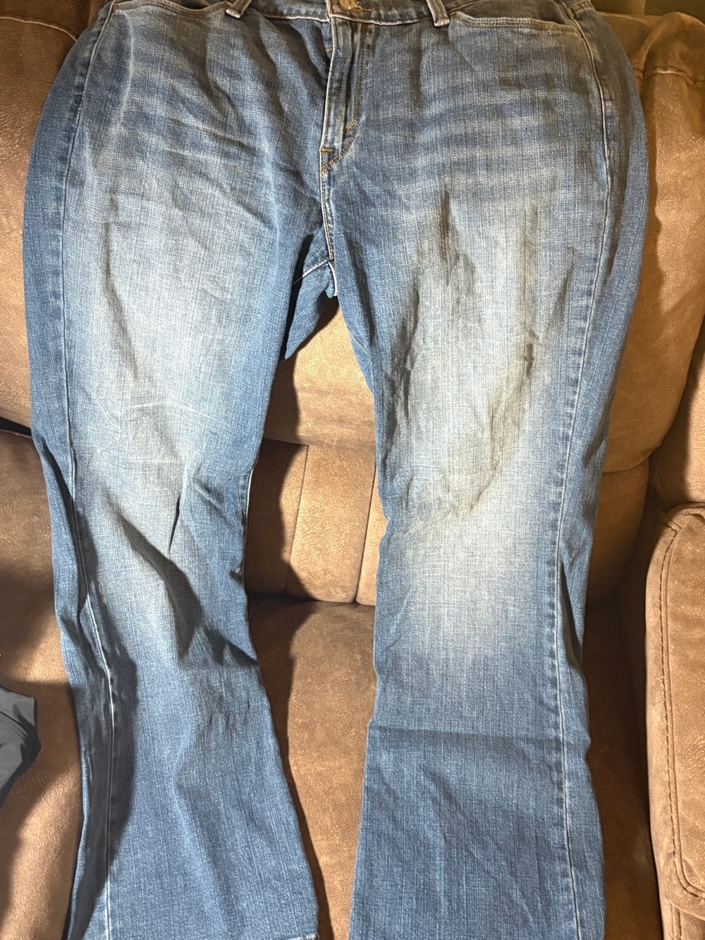 Vintage 514 Levi Medium Wash Straight Leg Denim Jeans